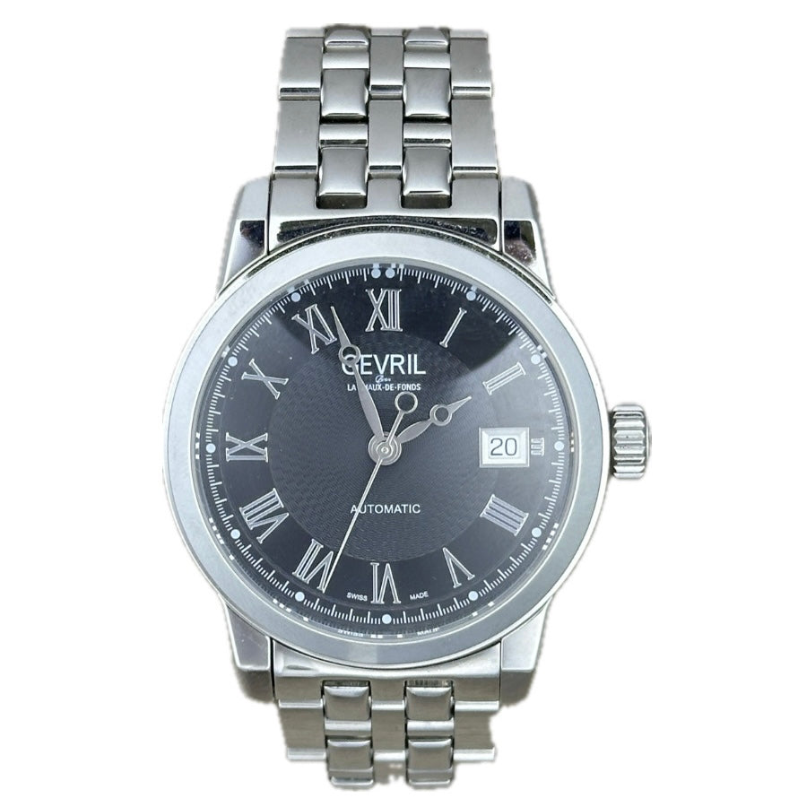 Gevil Gevril Madison Watch - Automatic - Black Dial