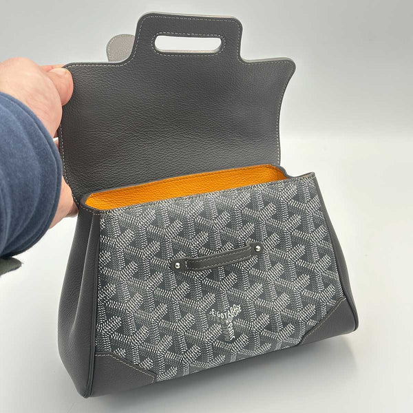 Goyard Saigon Souple Mini Grey Goyardine Canvas