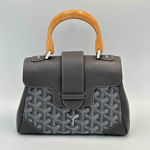 Goyard Saigon Souple Mini Grey Goyardine Canvas