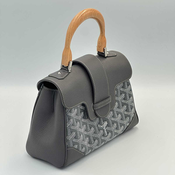 Goyard Saigon Souple Mini Grey Goyardine Canvas