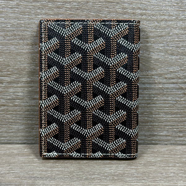 Goyard Saint-Marc Card Wallet - Black and Tan