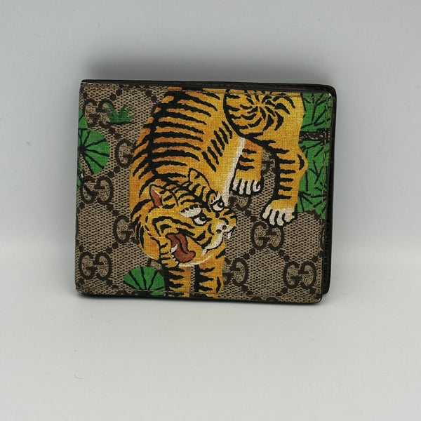 Gucci Bengal GG Supreme Canvas Wallet