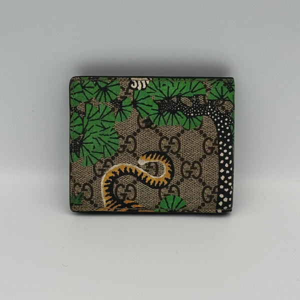Gucci Bengal GG Supreme Canvas Wallet