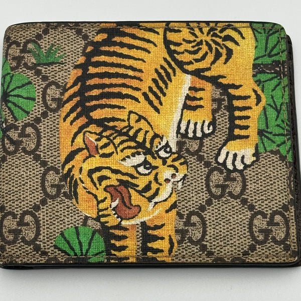 Gucci Bengal GG Supreme Canvas Wallet