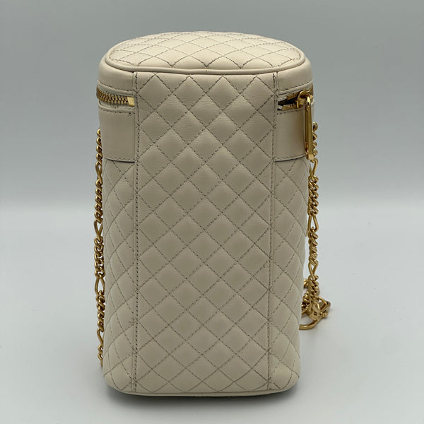 Gucci Calfskin Trapuntata Zumi Belt Bag - Off White - Chicago Pawners & Jewelers