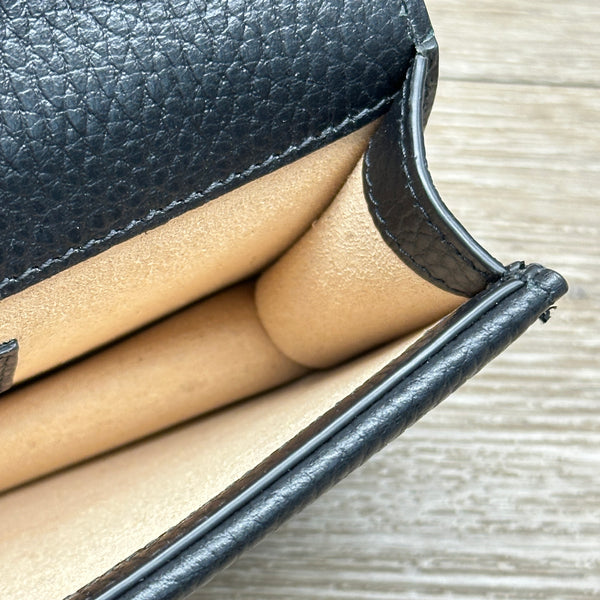 Gucci Dionysus Super Mini - Black Leather