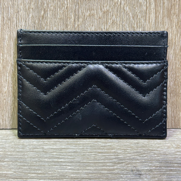 Gucci GG Marmont Card Case - Black