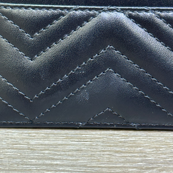 Gucci GG Marmont Card Case - Black