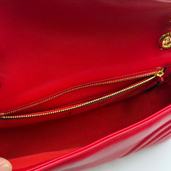 Gucci GG Marmont Medium Shoulder Bag - Red