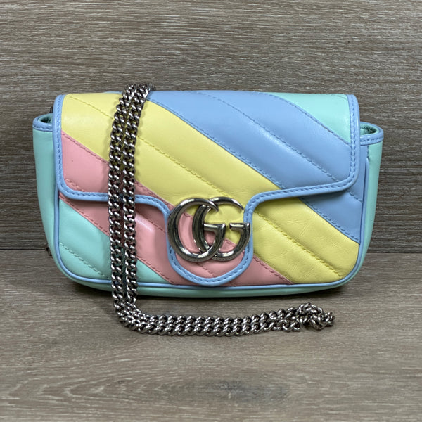 Gucci GG Marmont Super Mini - MultiColor