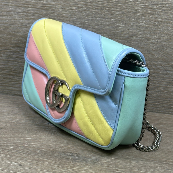 Gucci GG Marmont Super Mini - MultiColor