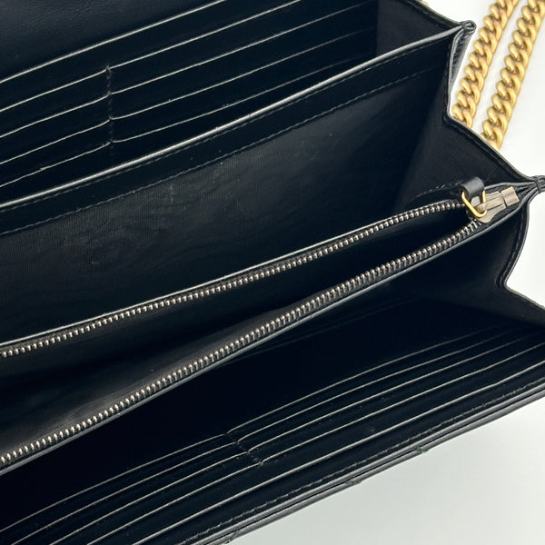 Gucci GG Marmont Wallet on Chain - Black - Chicago Pawners & Jewelers