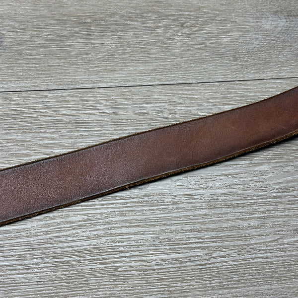 Gucci GG Marmot Wide Belt - Brown Faded Leather - Chicago Pawners & Jewelers
