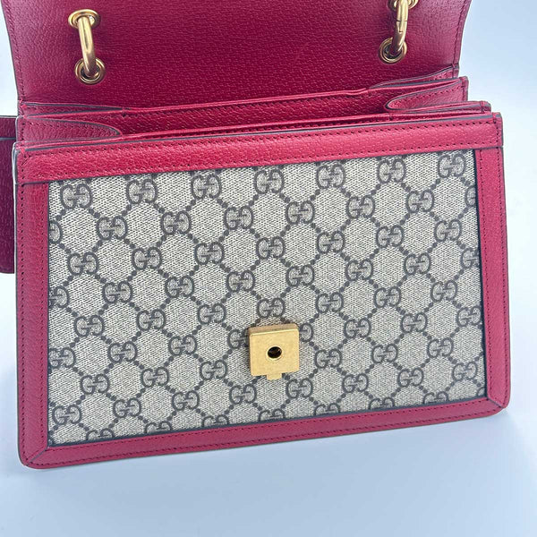 Gucci GG Queen Margaret Top Handle Bag - Red - Chicago Pawners & Jewelers