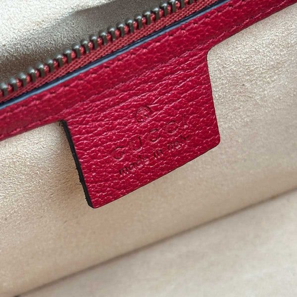 Gucci GG Queen Margaret Top Handle Bag - Red - Chicago Pawners & Jewelers