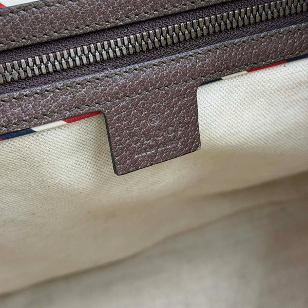 Gucci GG Supreme Courrier Duffle Bag With Patches