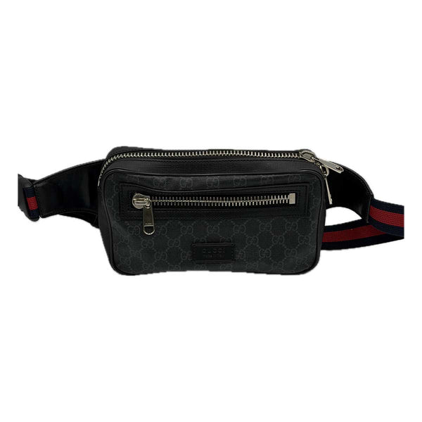 Gucci GG Supreme Soft Belt Bag - Black