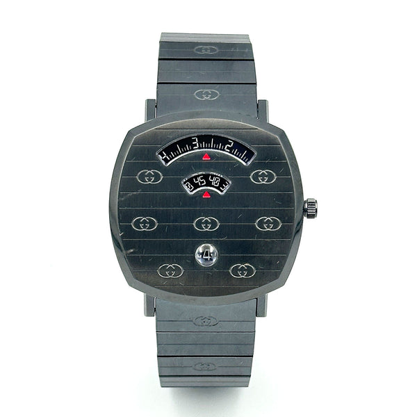 Gucci Grip Watch in Black PVD