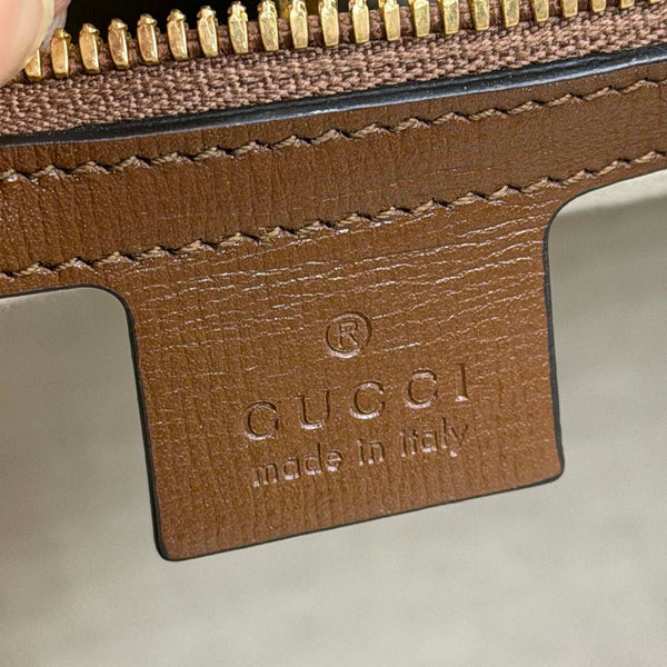 Gucci Interlocking G, Supreme Canvas Small Tote Bag - Neutrals