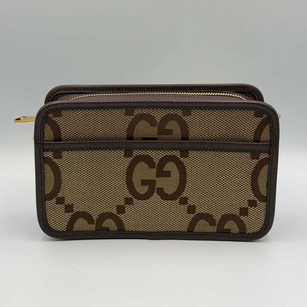 Gucci Jumbo GG Canvas Mini Crossbody Bag