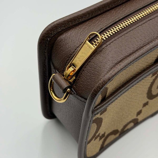Gucci Jumbo GG Canvas Mini Crossbody Bag