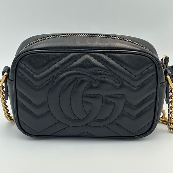 Gucci Marmont Mini Camera Bag - Black