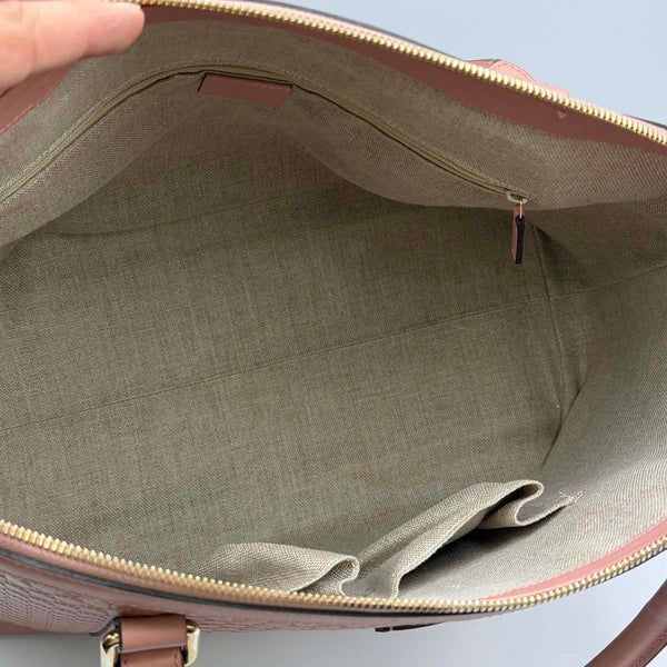 Gucci Microguccissima Large Dome Satchel - Pink