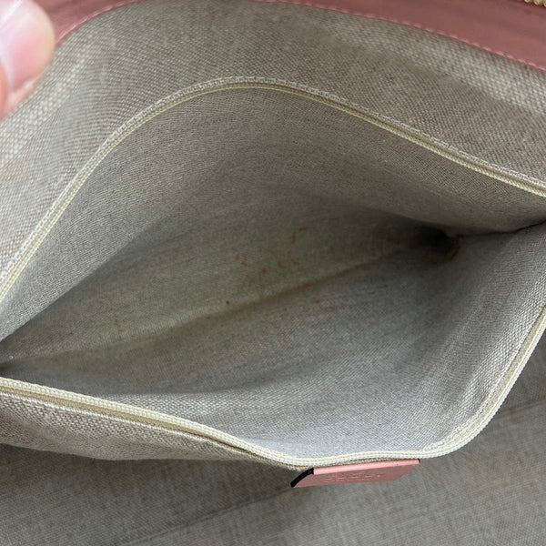 Gucci Microguccissima Large Dome Satchel - Pink