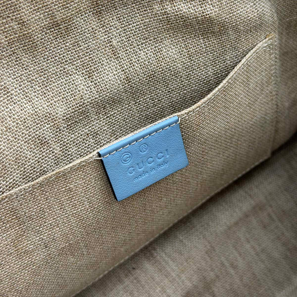 Gucci Microguccissima Mini Dome Bag - Mineral Blue