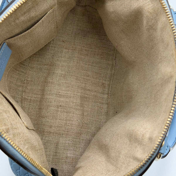 Gucci Microguccissima Mini Dome Bag - Mineral Blue