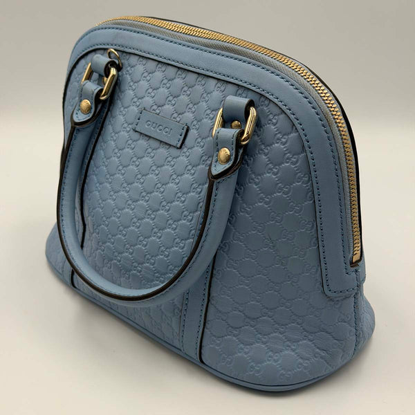 Gucci Microguccissima Mini Dome Bag - Mineral Blue