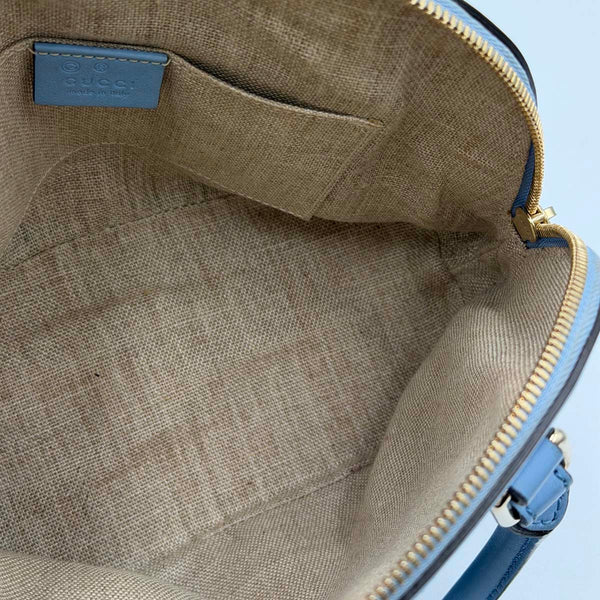 Gucci Microguccissima Mini Dome Bag - Mineral Blue