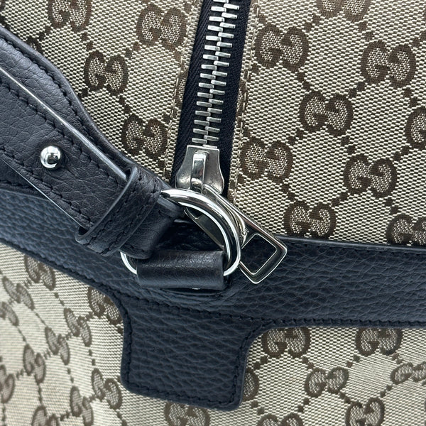 Gucci Monogram Canvas Boston Travel Bag