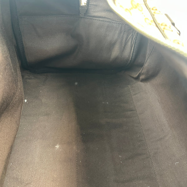 Gucci Monogram Canvas Boston Travel Bag