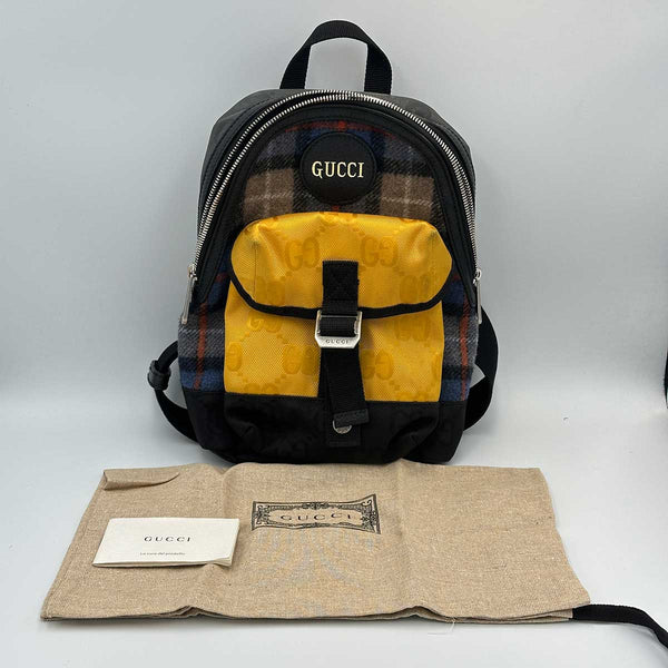 Gucci Off the Grid Sling Backpack - Multicolor Nylon and Wool