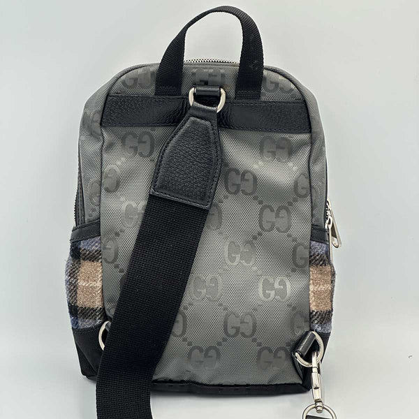 Gucci Off the Grid Sling Backpack - Multicolor Nylon and Wool