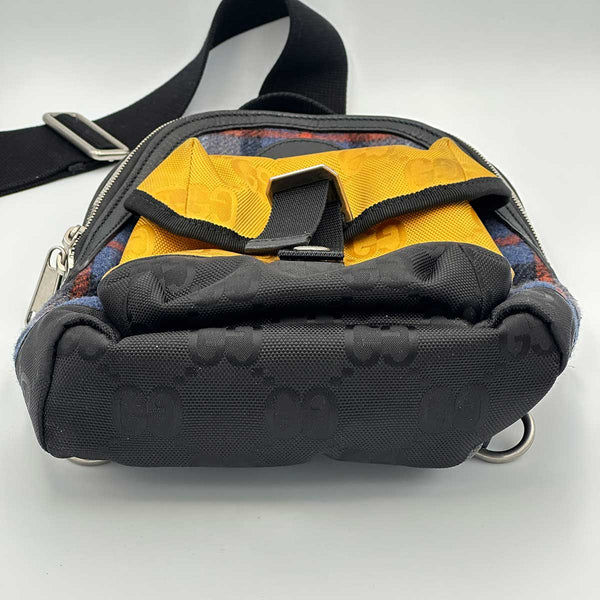 Gucci Off the Grid Sling Backpack - Multicolor Nylon and Wool