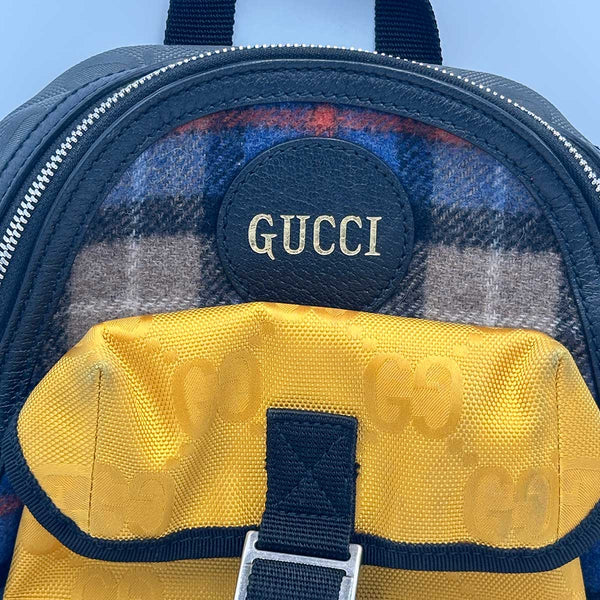 Gucci Off the Grid Sling Backpack - Multicolor Nylon and Wool