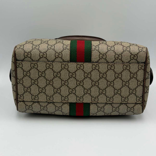 Gucci Ophidia Boston Bag - Medium - Supreme Canvas