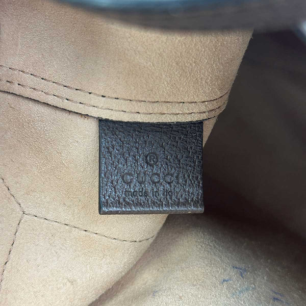 Gucci Ophidia Soft Open Tote GG Coated Canvas East West