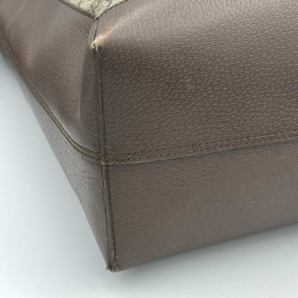 Gucci Ophidia Soft Open Tote GG Coated Canvas East West