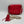 Gucci Pebbled Calfskin Small Soho Flap Crossbody Bag - Red