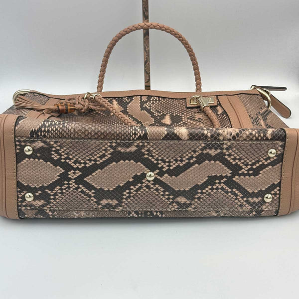 Gucci Snakeskin Python Bella Bag - Tote