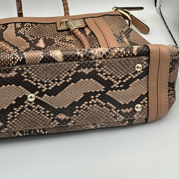 Gucci Snakeskin Python Bella Bag - Tote
