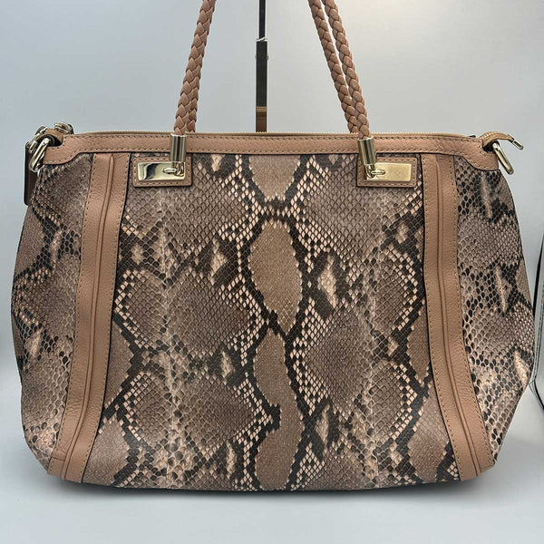 Gucci Snakeskin Python Bella Bag - Tote