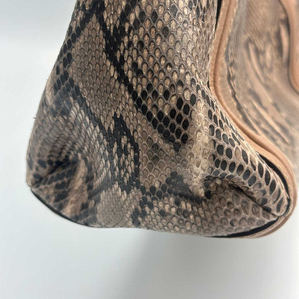 Gucci Snakeskin Python Bella Bag - Tote