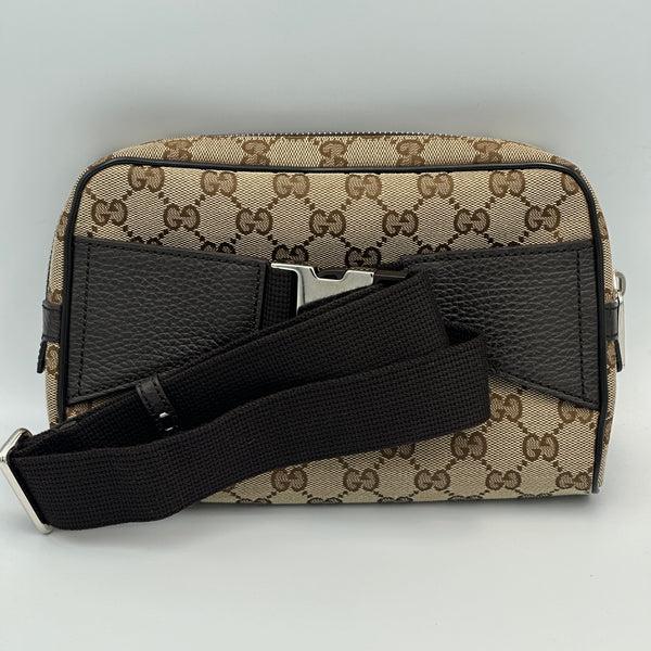 Gucci Monogram Canvas Belt Bag