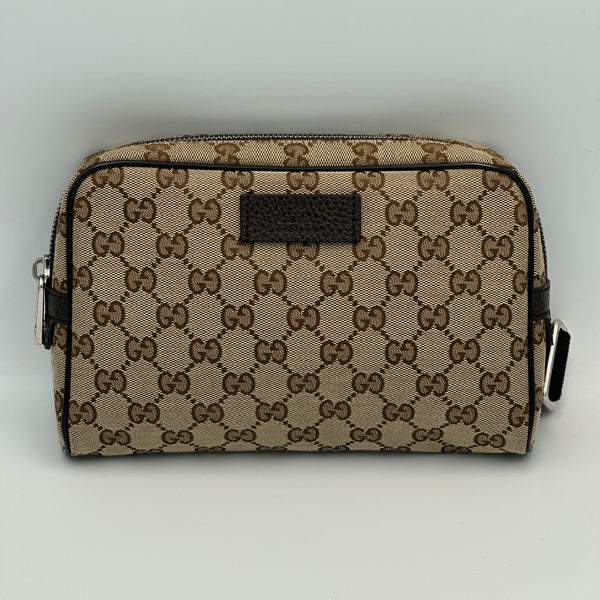Gucci Monogram Canvas Belt Bag
