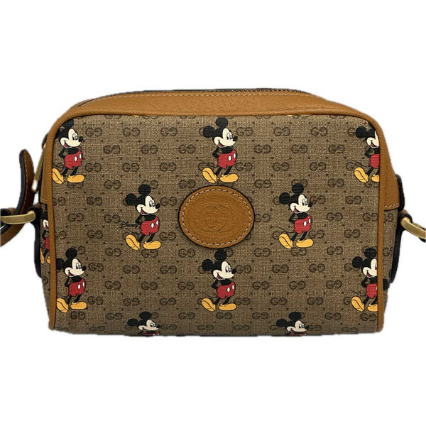 Gucci X Mickey Mouse GG Supreme Canvas Camera Bag
