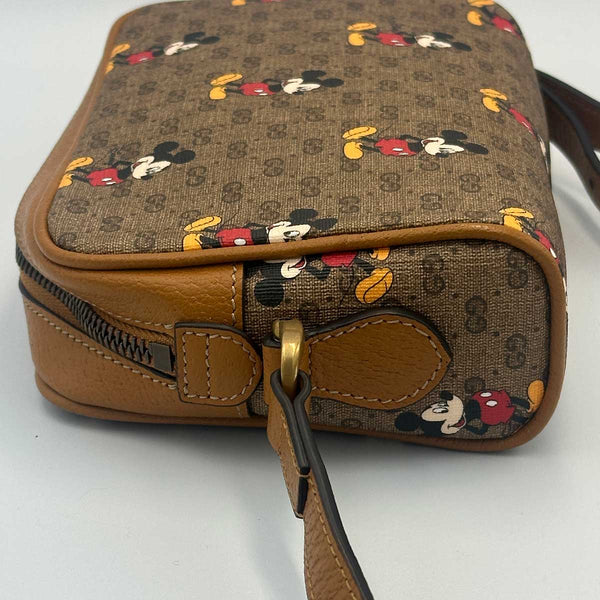 Gucci X Mickey Mouse GG Supreme Canvas Camera Bag